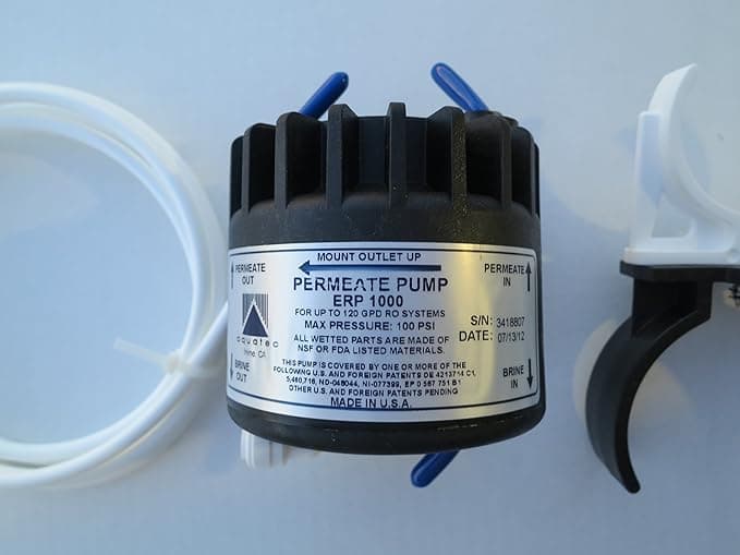 How a Permeate Pump Works with a Reverse Osmosis System
